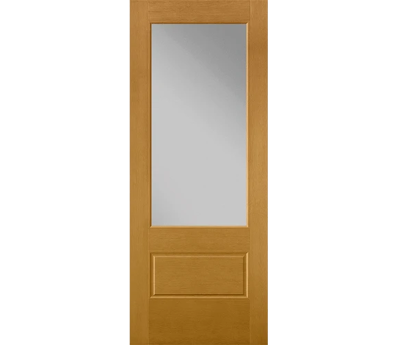 Springfield 3 Quaters Light Fiberglass Entry Door